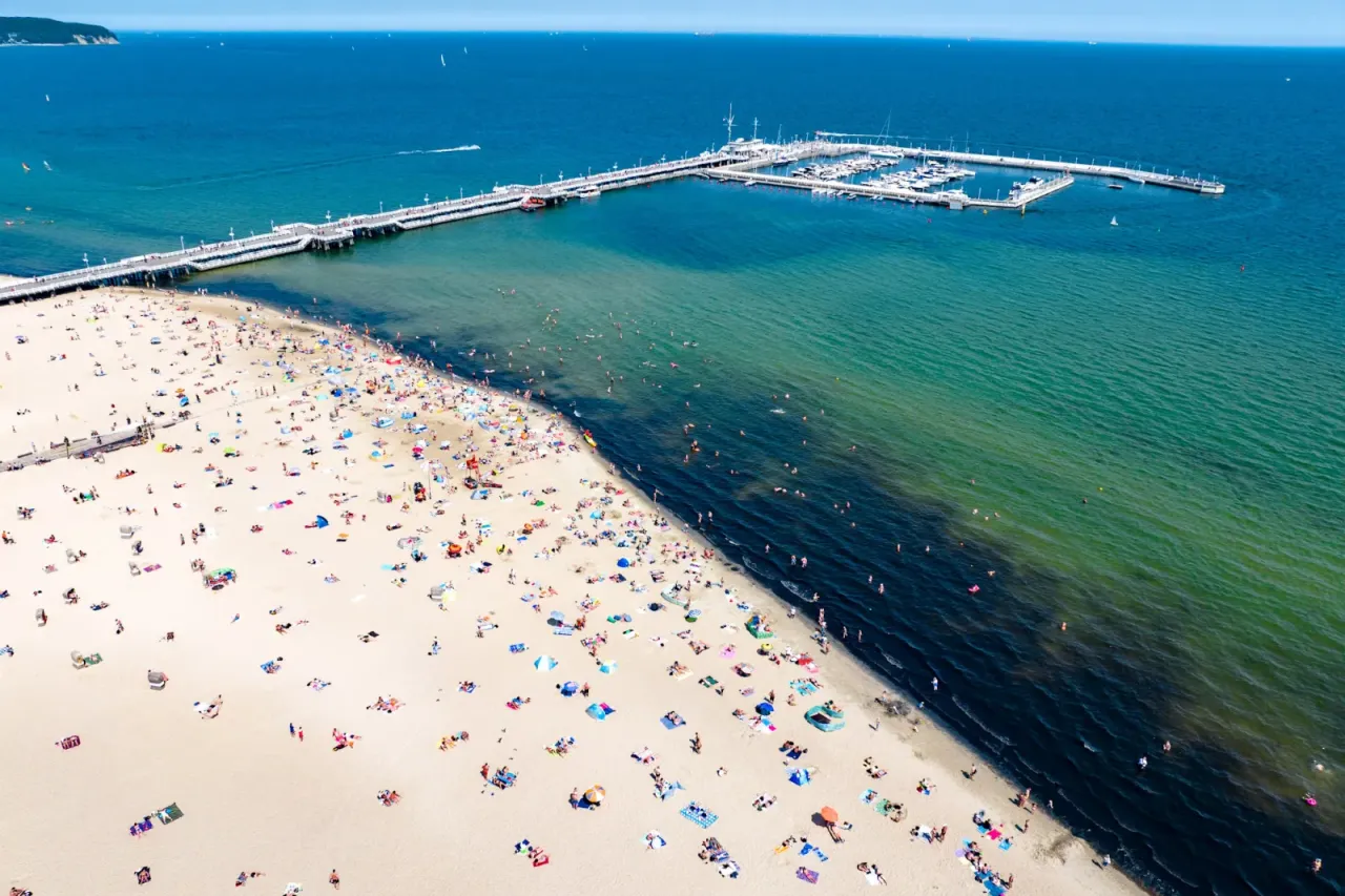 Sopot Molo i plaża