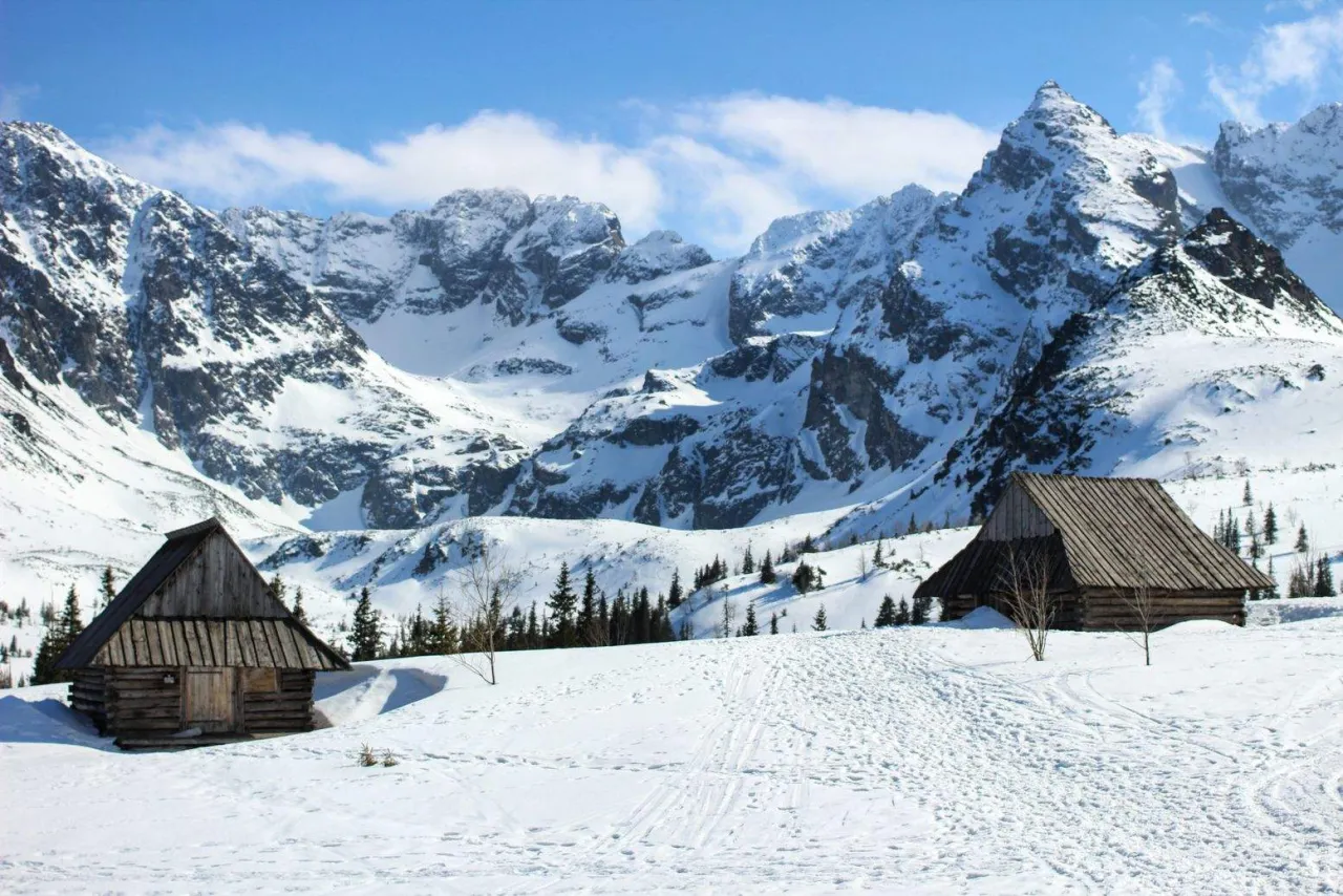 Zimowe Tatry Wysokie, Hala Gąsienicowa