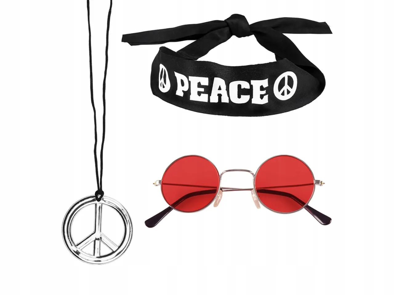 akcesoria hipisowskie DIY dla dzieci, opaska pacyfka koraliki