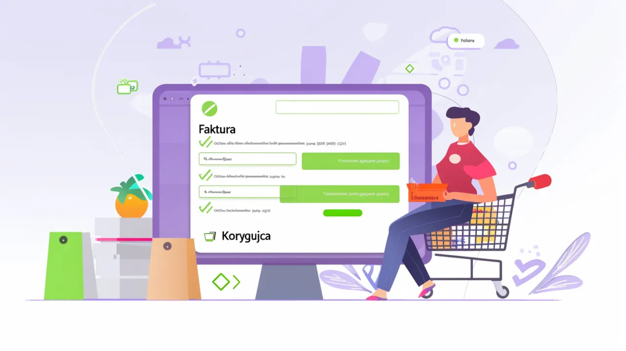 Zdjęcie Faktura korygująca dane nabywcy wzór: darmowy wzór do pobrania
