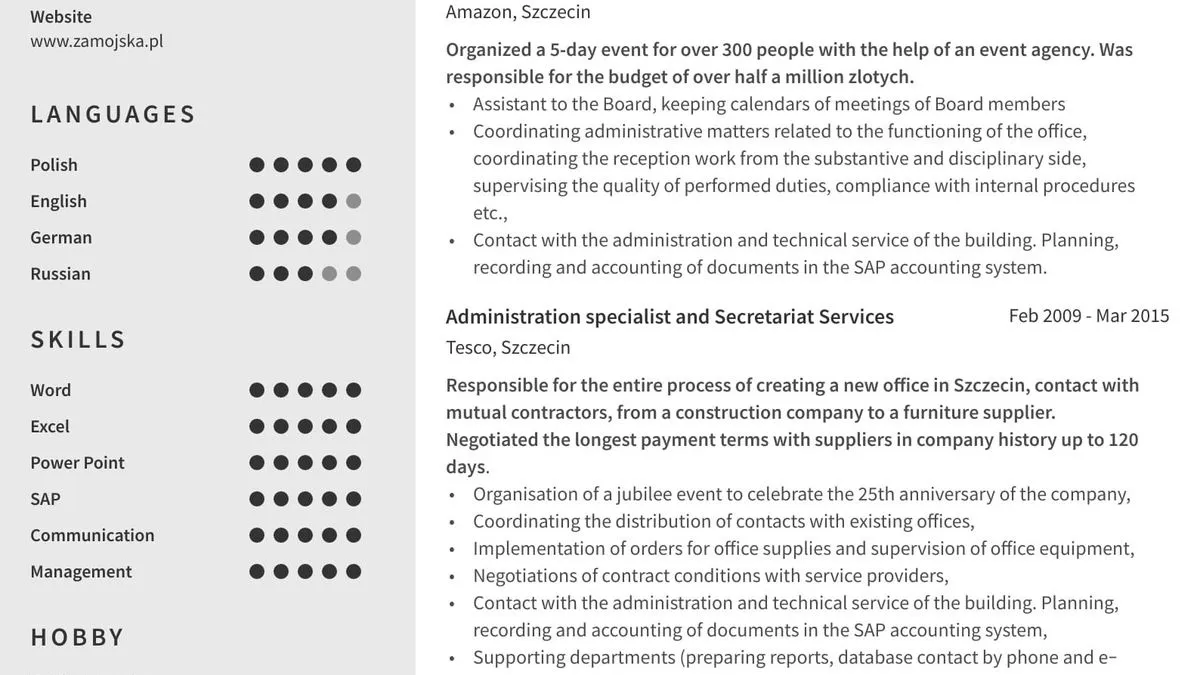 Zdjęcie Co zawrzeć w CV? Skuteczne CV 2026 zrób wrażenie na rekruterze!