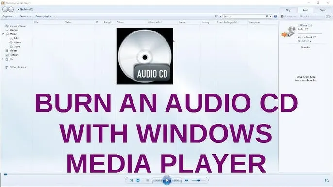 Zdjęcie Jak łatwo nagrać MP3 na CD z użyciem Windows Media Player