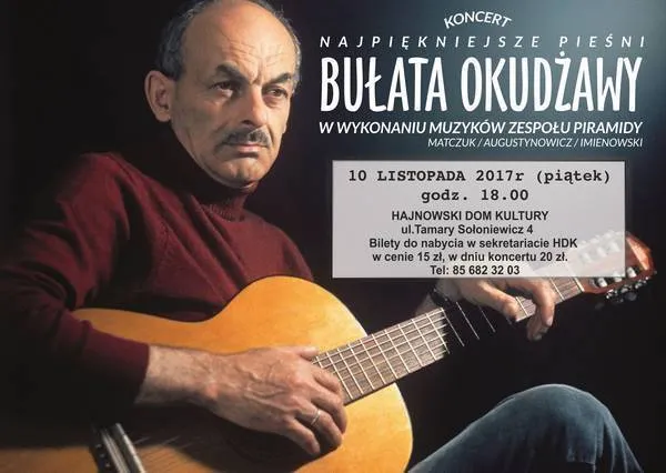 Zdjęcie Chwyty gitarowe Bułata Okudżawy - graj jego najpiękniejsze piosenki
