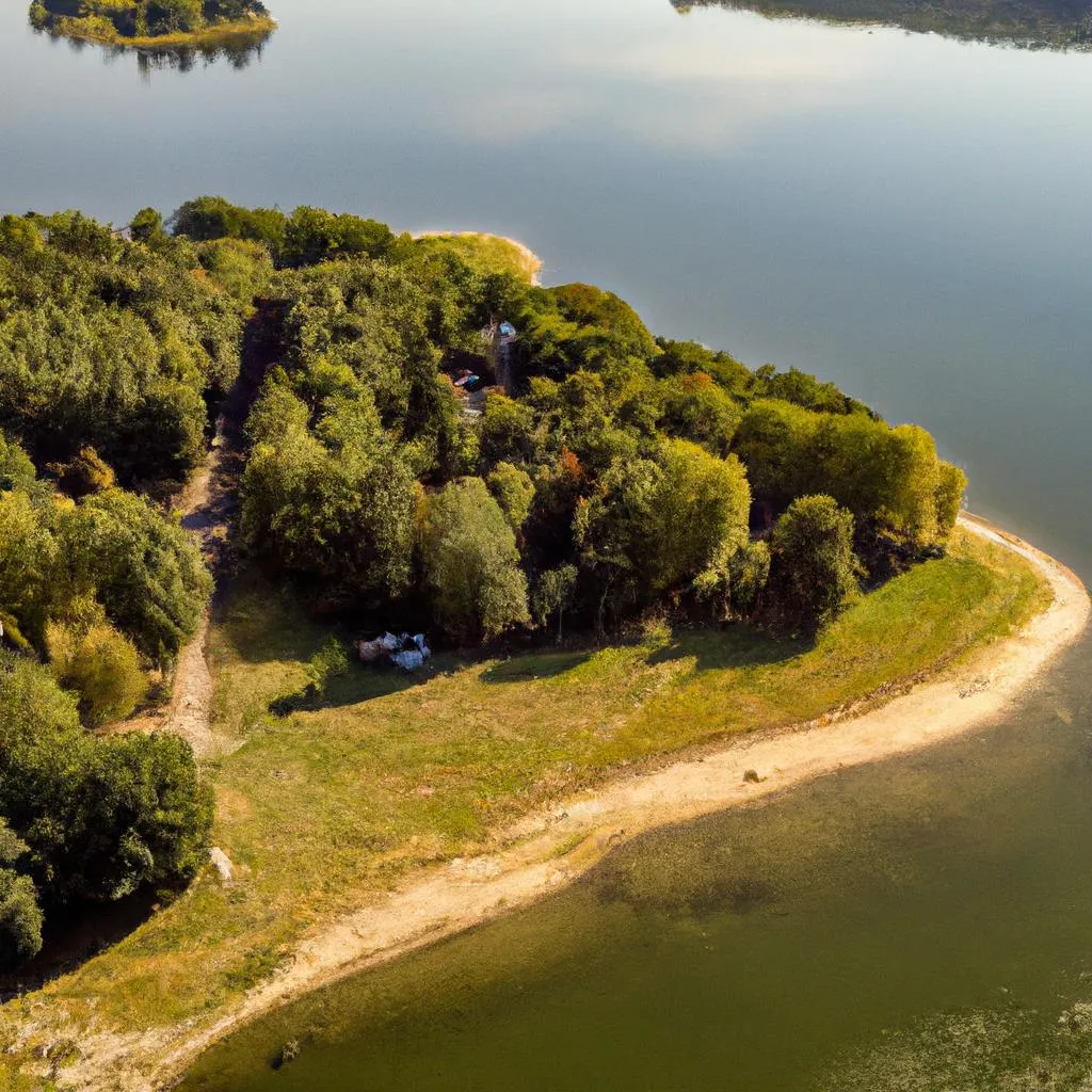 Zdjęcie Jezioro Kiełpińskie Kujawsko Pomorskie - idealne miejsce na wypoczynek