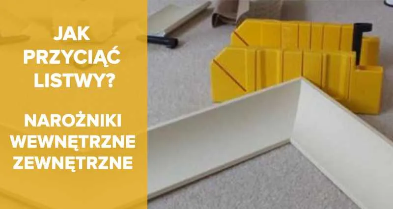 Zdjęcie Jak dociąć listwy sufitowe w narożnikach wewnętrznych bez błędów