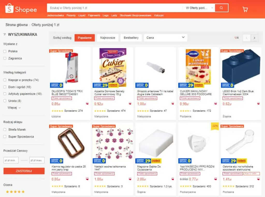 Zdjęcie Najlepsze aplikacje jak shopee, które oferują tanie zakupy online