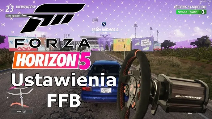 Zdjęcie Jak ustawić kierownicę w Forza Horizon 4, aby uniknąć problemów z kontrolą