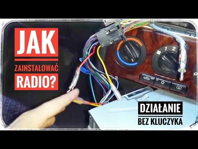Zdjęcie Jak podłączyć kable do kostki radia samochodowego bez błędów
