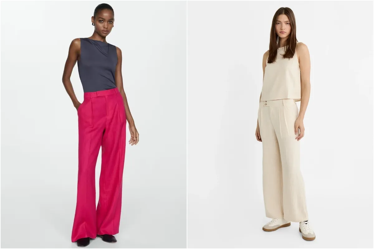 Zdjęcie Pantalones de lino: Estilo versátil, looks expertos y cuidado fácil