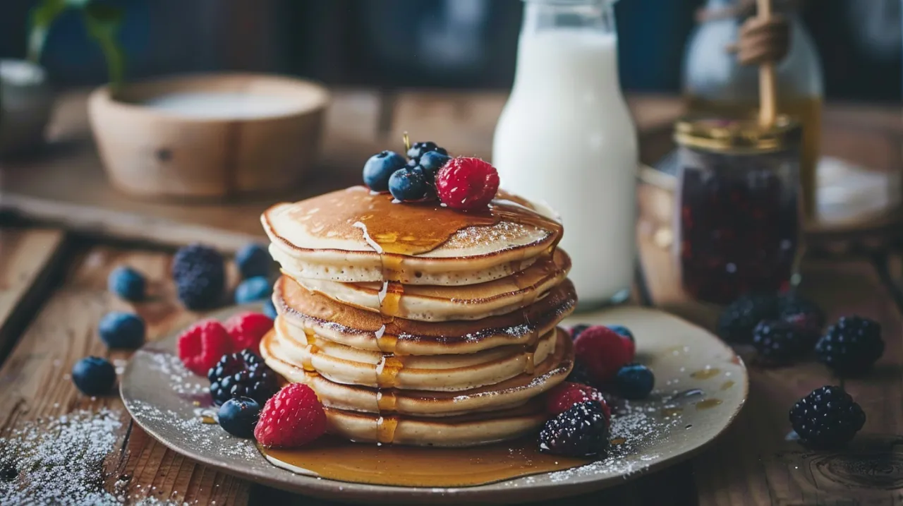 Zdjęcie Pancake bez miksera: Szybki i łatwy przepis na śniadanie