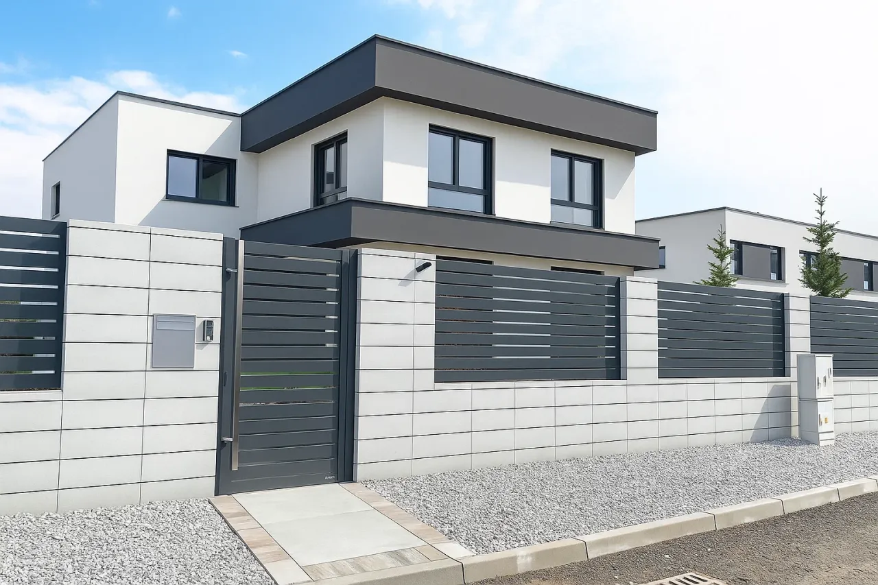 Zdjęcie Słupek antracyt: typy, zastosowania i jak wpasować w nowoczesną architekturę?