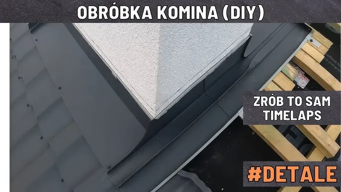 Zdjęcie Jak obrobić komin blachą, aby uniknąć przecieków i trwałe zabezpieczenie