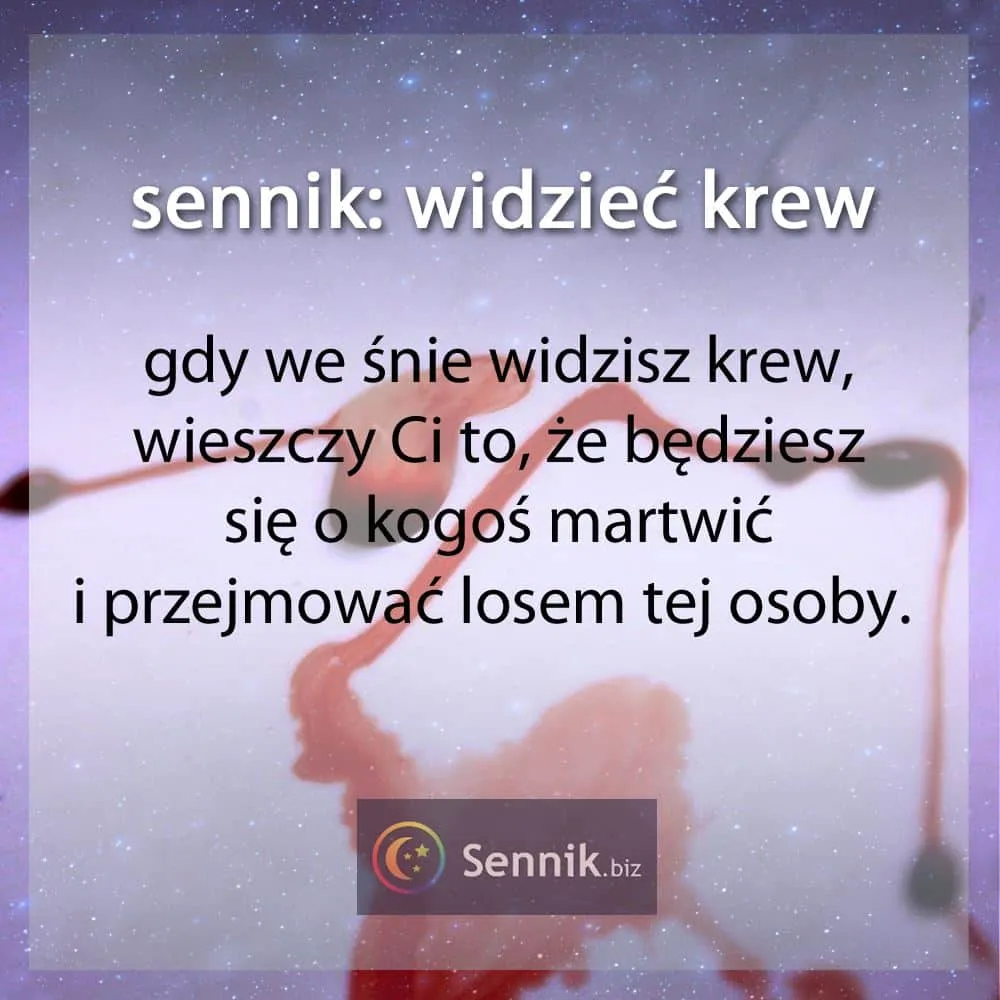 Zdjęcie Krew w snach: odkryj znaczenie snu i jego tajemnice