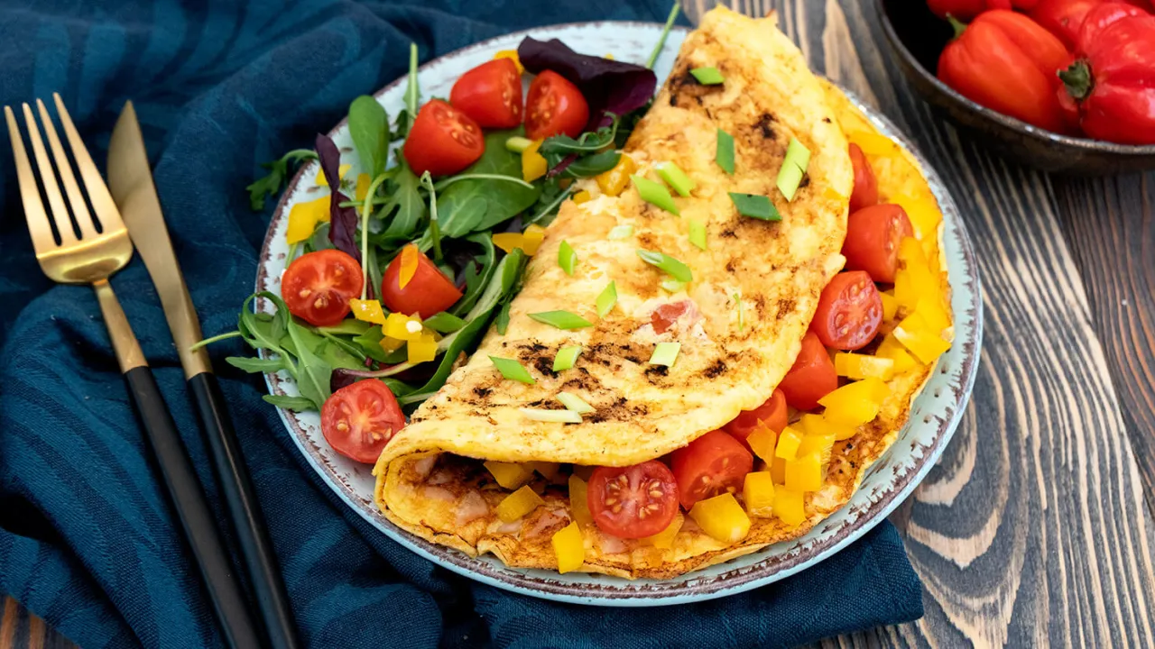 Zdjęcie Przepis na zdrowy omlet, który zaskoczy smakiem i wartościami odżywczymi