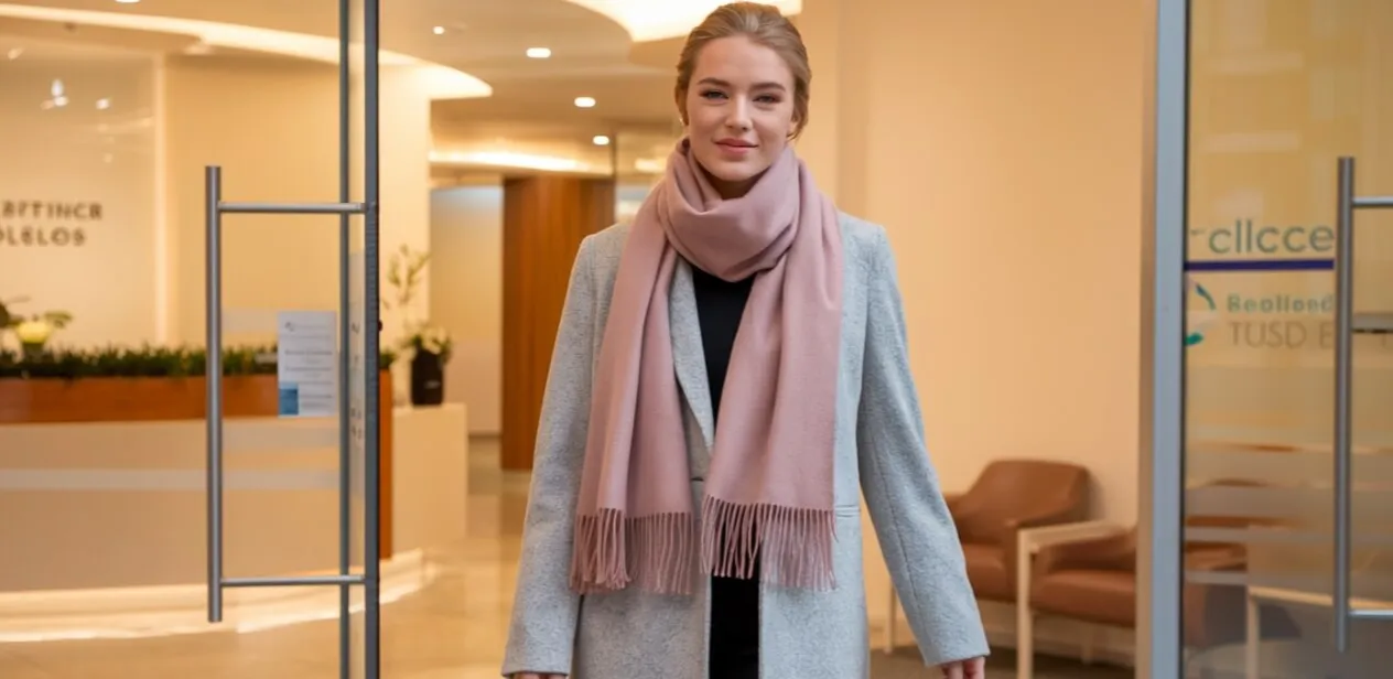 Zdjęcie Jaki szalik do szarego płaszcza damskiego? Najlepsze inspiracje i porady