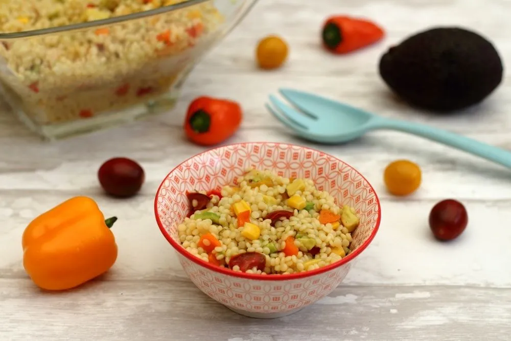Zdjęcie Recette de salade de pâtes perles : facile, fraîche et savoureuse