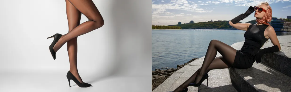 Zdjęcie Jaka sukienka do czarnych rajstop, aby wyglądać stylowo i modnie?