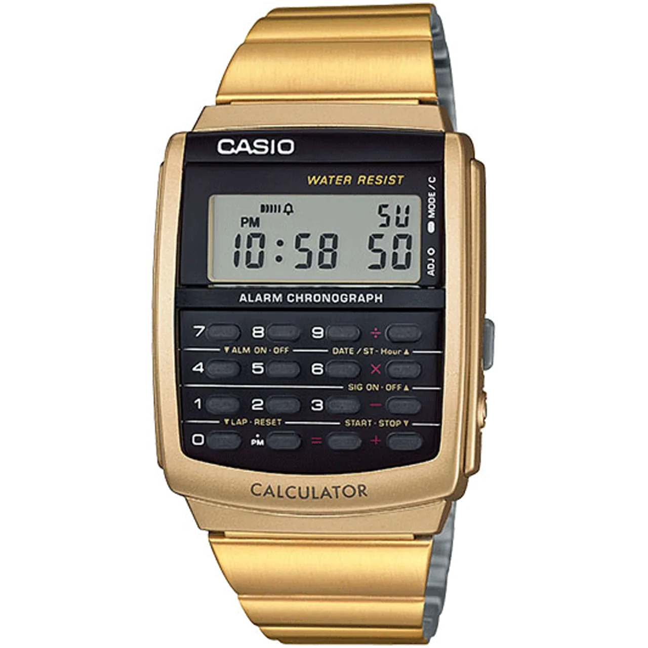 Zdjęcie Retro Casio calculator watch – odkryj ikoniczne modele i ich funkcje