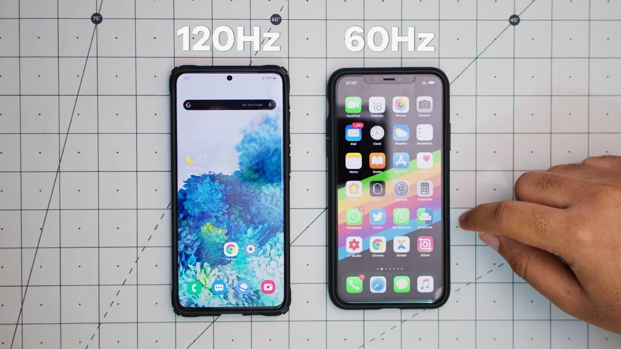 Zdjęcie Iphone 11 ile hz: dlaczego 60 Hz może być niewystarczające?