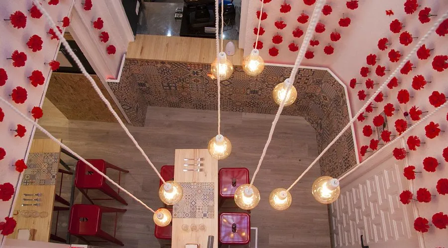 Patio interior Taberna El Abanico C&oacute;rdoba