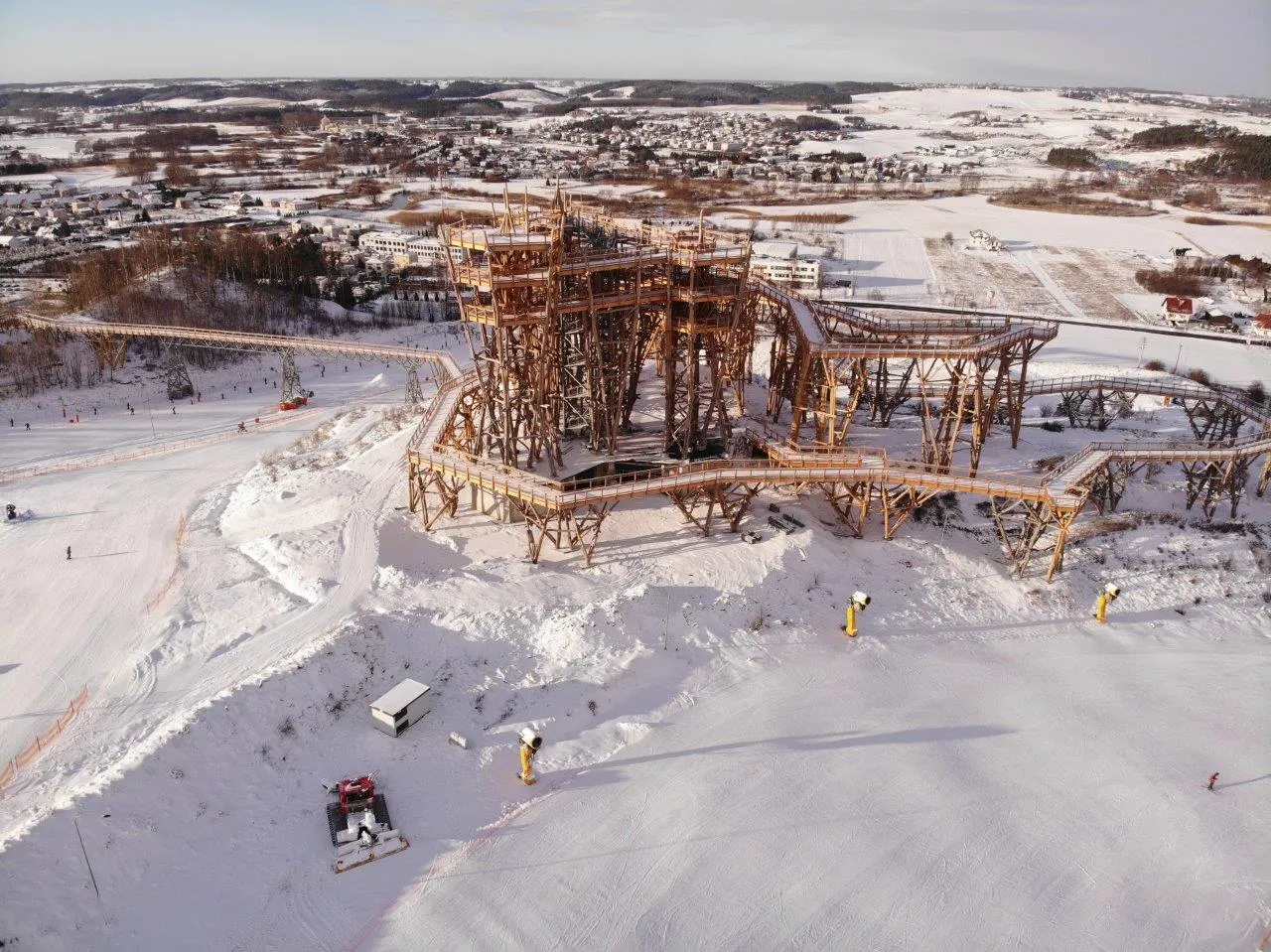 Kurza Góra Kurzętnik wyciąg narciarski