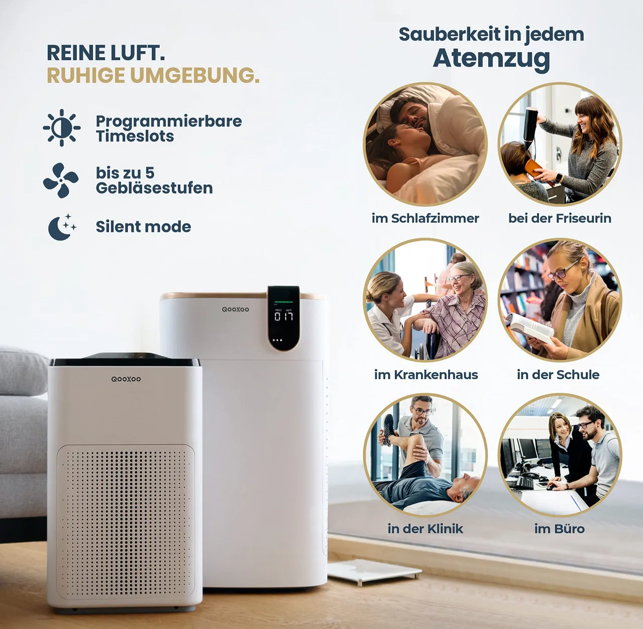 oczyszczacz powietrza cadry wydajność