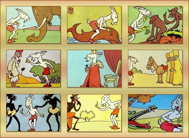 Przygody Koziołka Matołka oryginalne ilustracje komiks