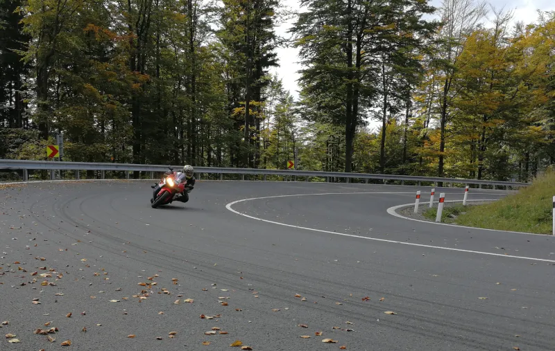 malownicza droga motocyklowa Czechy Jesioniki