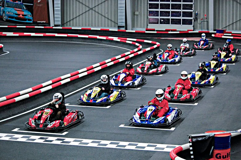 gokarty Szczecin tor kryty