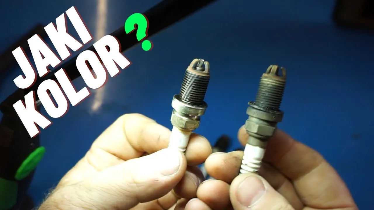 Kolor świecy zapłonowej diagnostyka