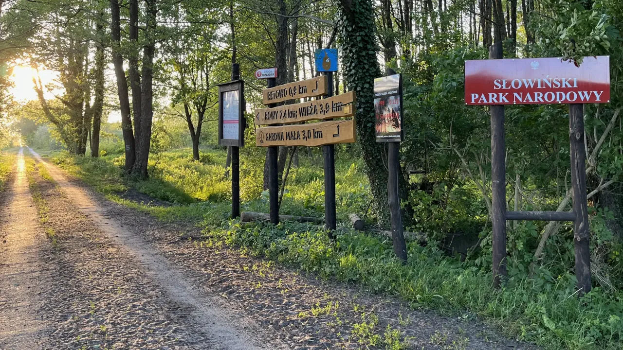 EuroVelo 10 Ustka Słowiński Park Narodowy