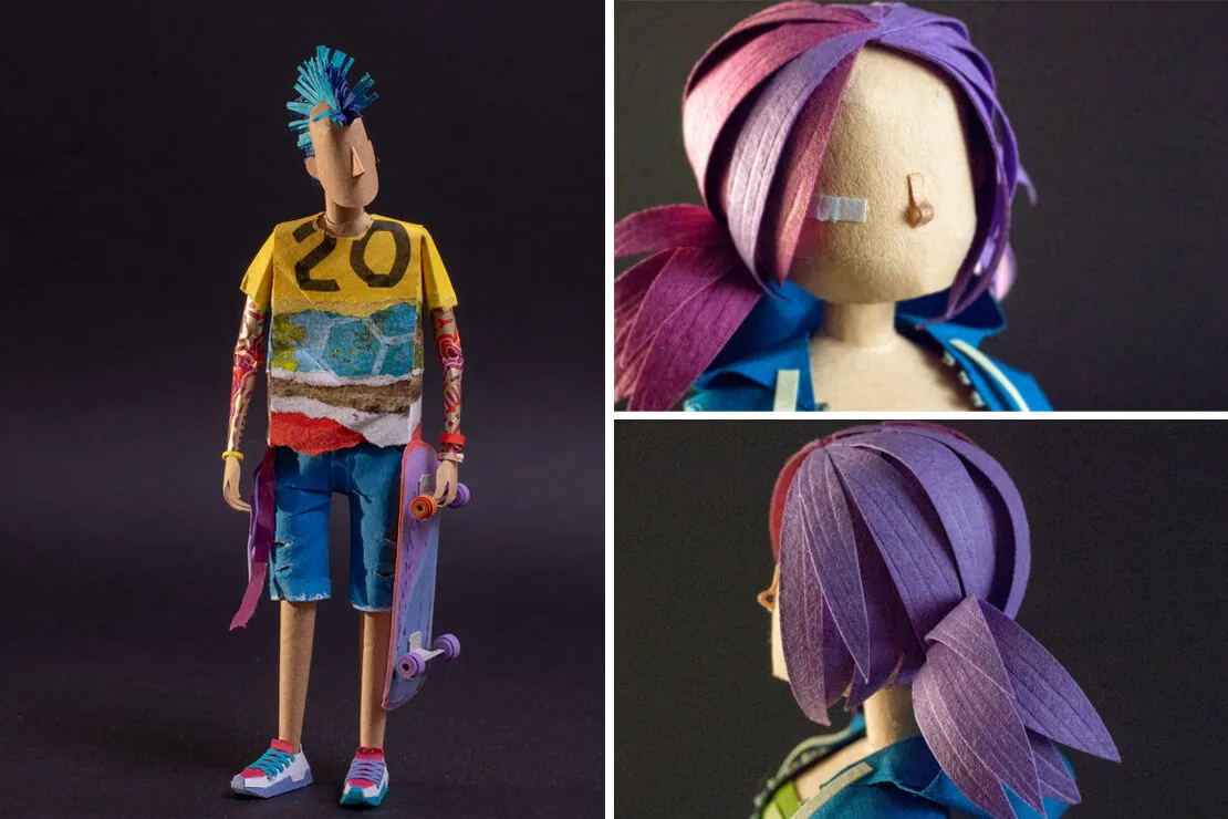 inspirierende papierskulpturen verschiedene techniken