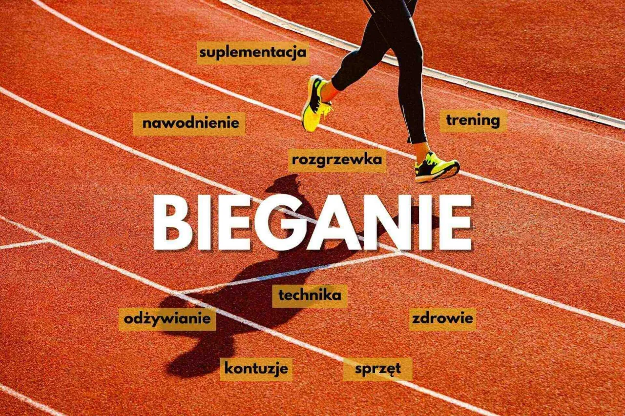 osoba budująca nawyk biegania, planowanie treningu w kalendarzu