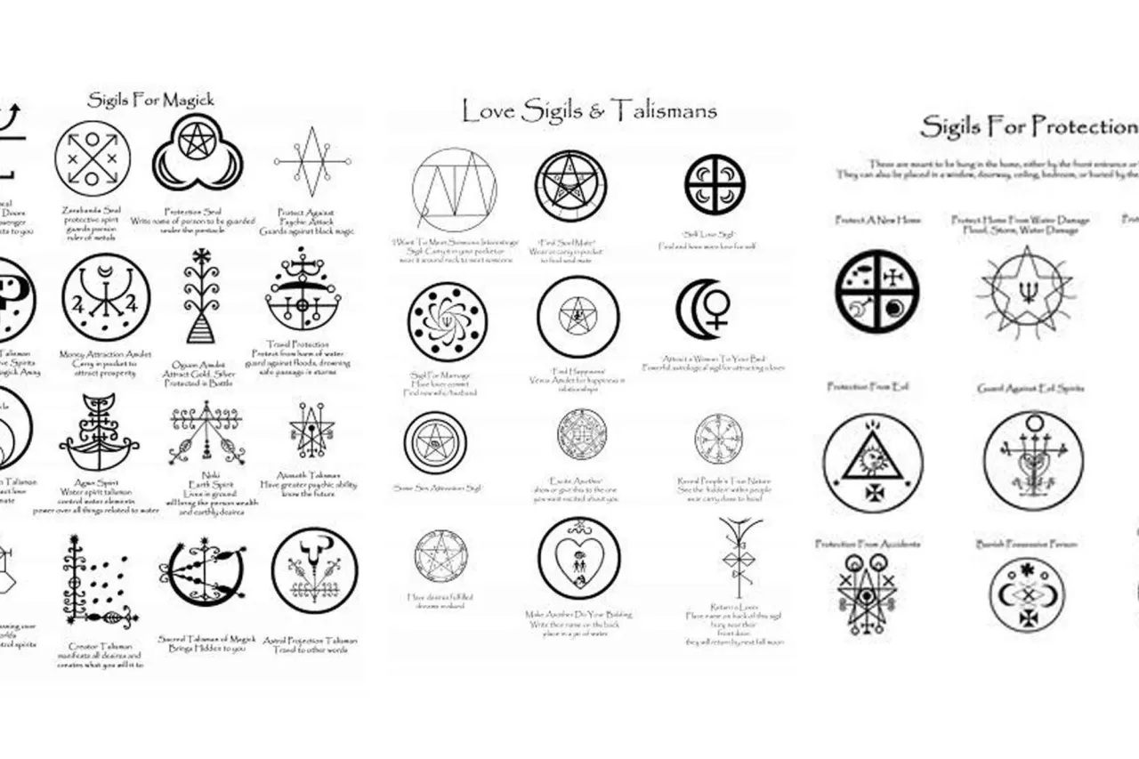 dawne symbole magiczne