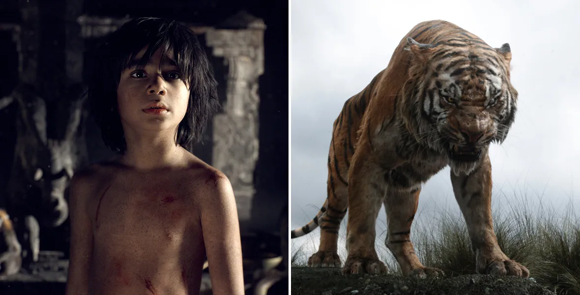 Księga Dżungli bohaterowie Mowgli Baloo Bagheera Shere Khan