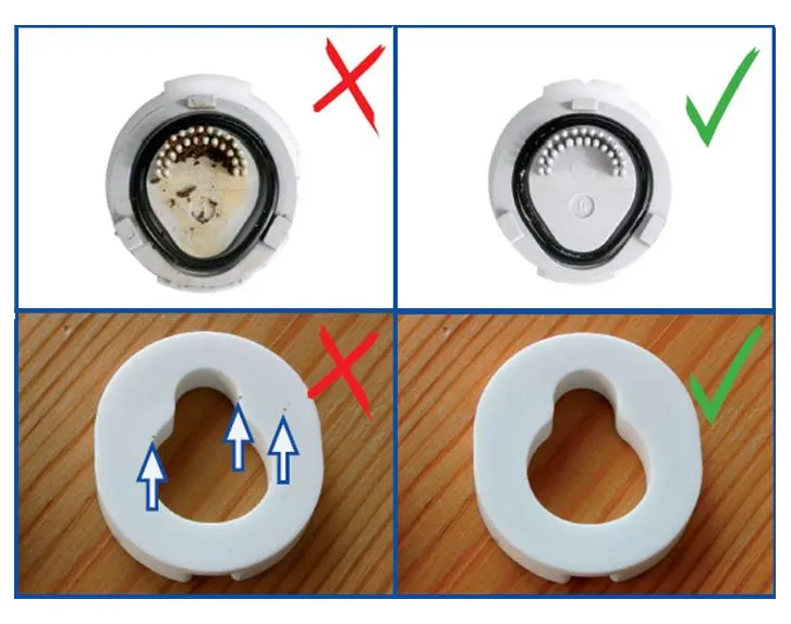 Czyszczenie głowicy baterii ceramicznej