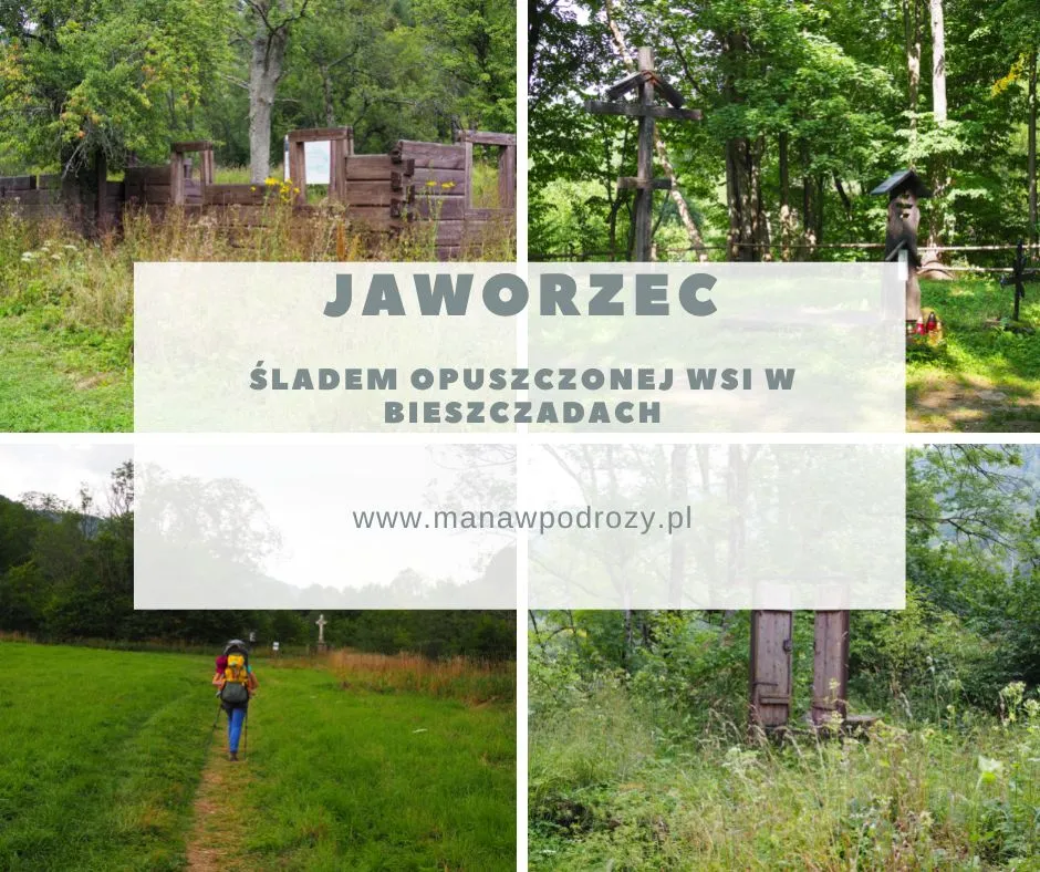 Mapa dojazdu Bac&oacute;wka Jaworzec Bieszczady