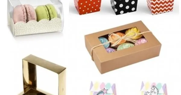 różne rodzaje opakowań na ciastka prezentowe