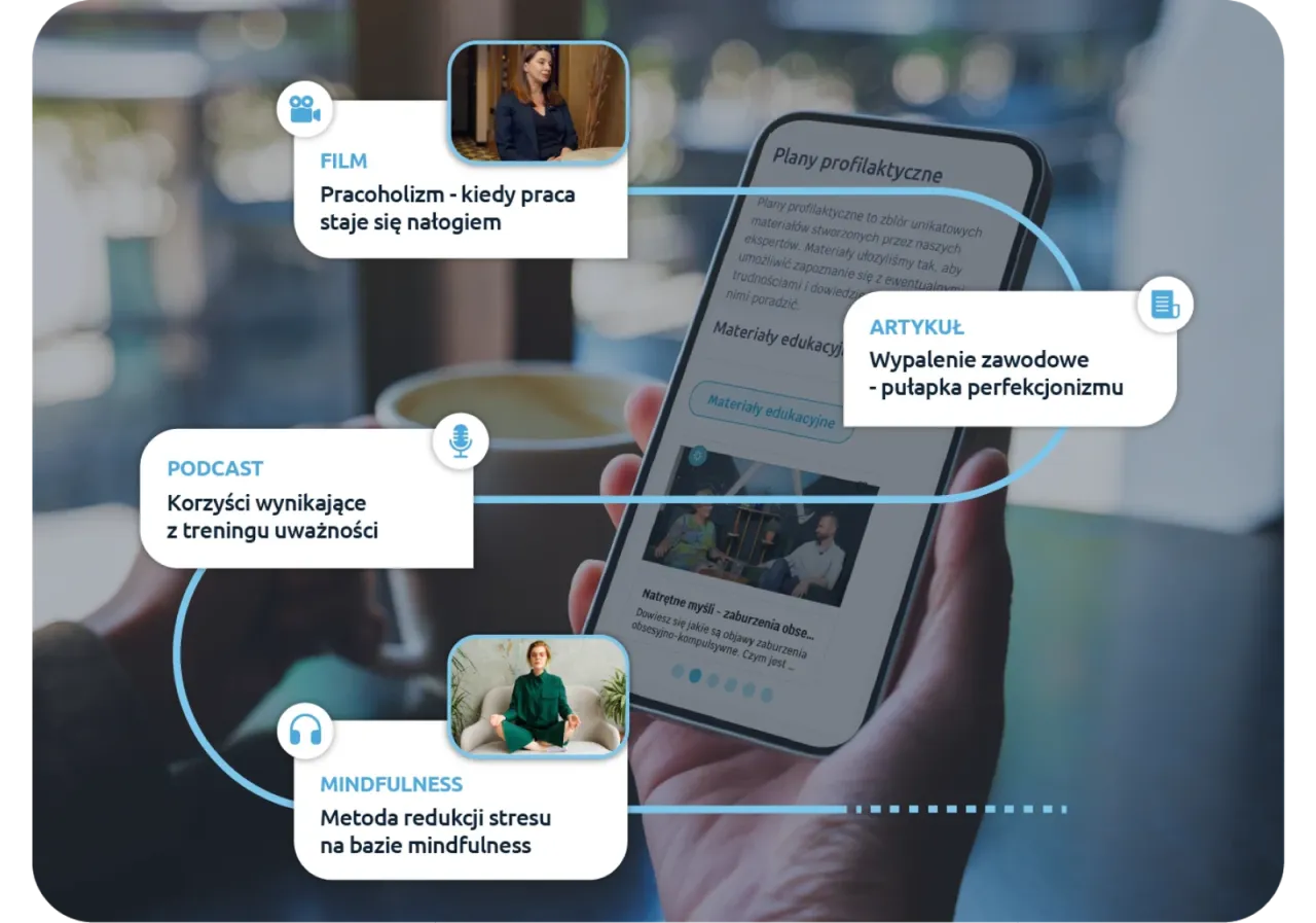 Mindfulness wsparcie Polska kursy aplikacje