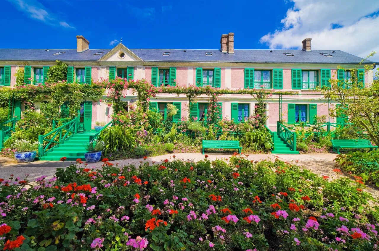 Giverny ogrody Moneta
