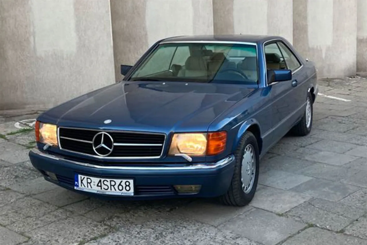 Mercedes 560 SEC na sprzedaż, rynek polski, ceny