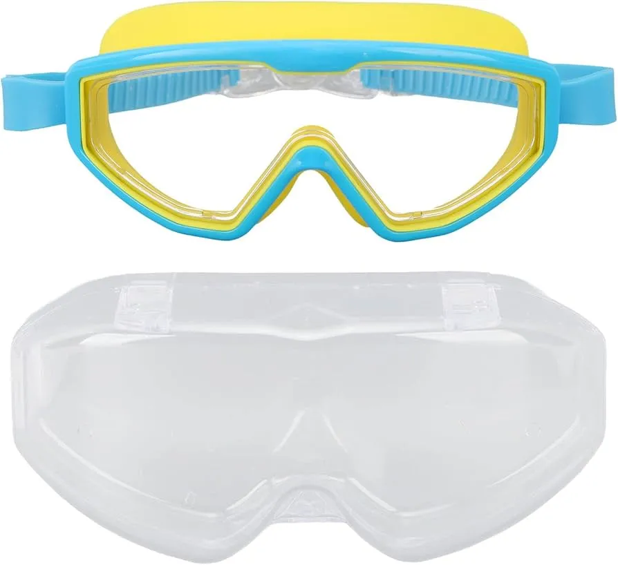 okulary do pływania dla dzieci detale uszczelka pasek