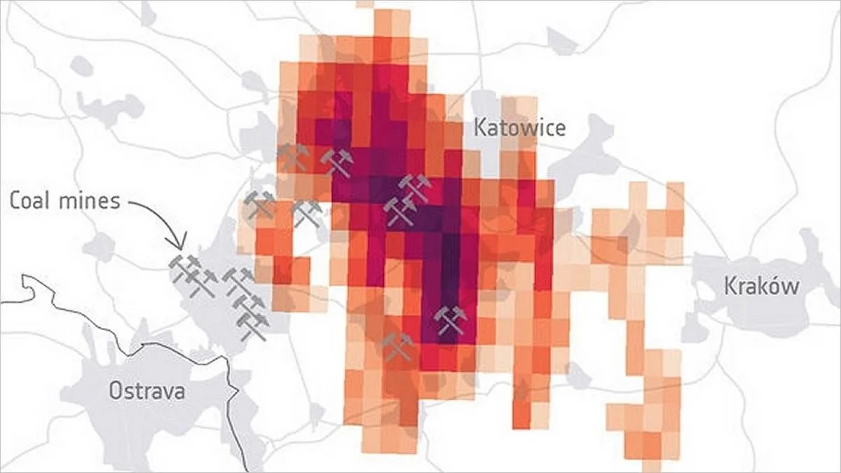 Mapa źródeł emisji metanu Polska lub wpływ metanu na klimat