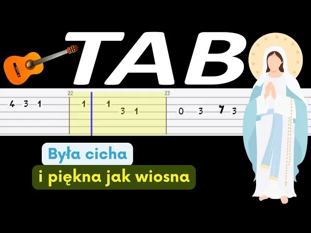 Chwyty gitarowe Była cicha i piękna jak wiosna