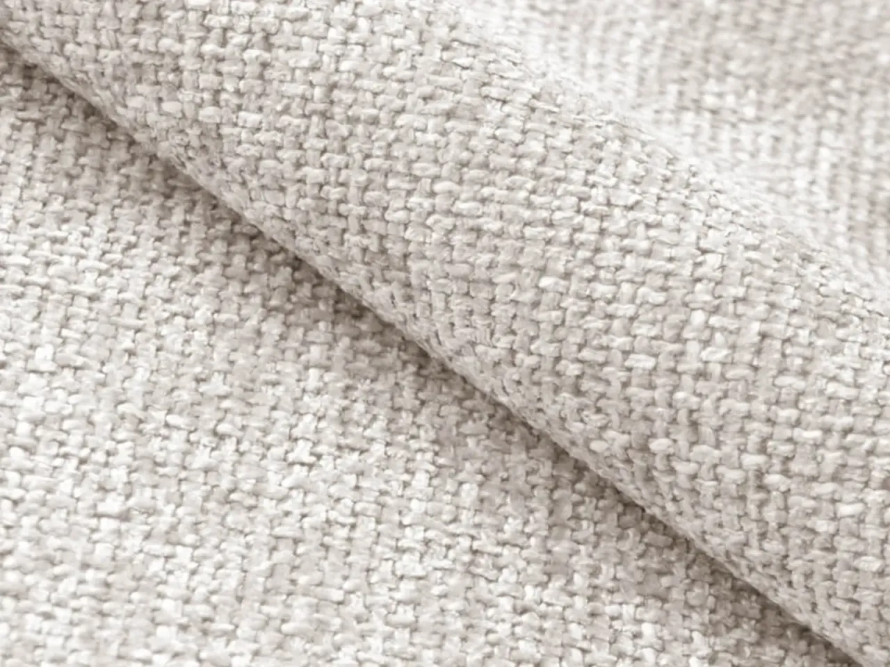 przykładowe faktury tkanin na przykrycia kanap: welur, boucle, splot waflowy