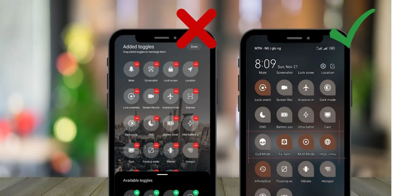 android app shortcuts menu kontekstowe