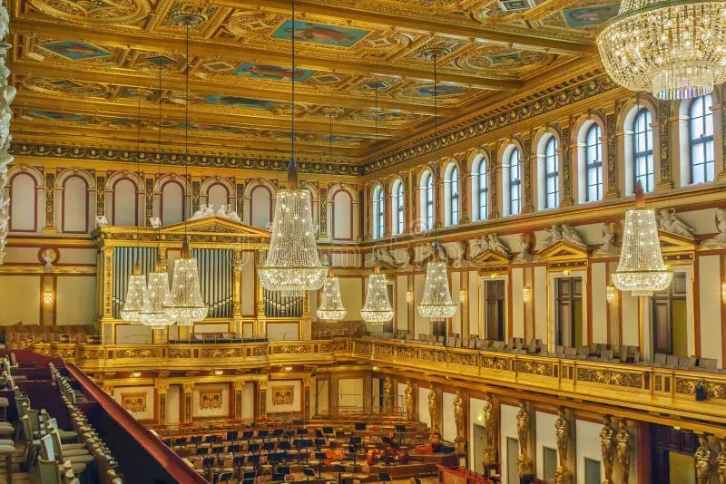 Złota Sala Musikverein Wiedeń