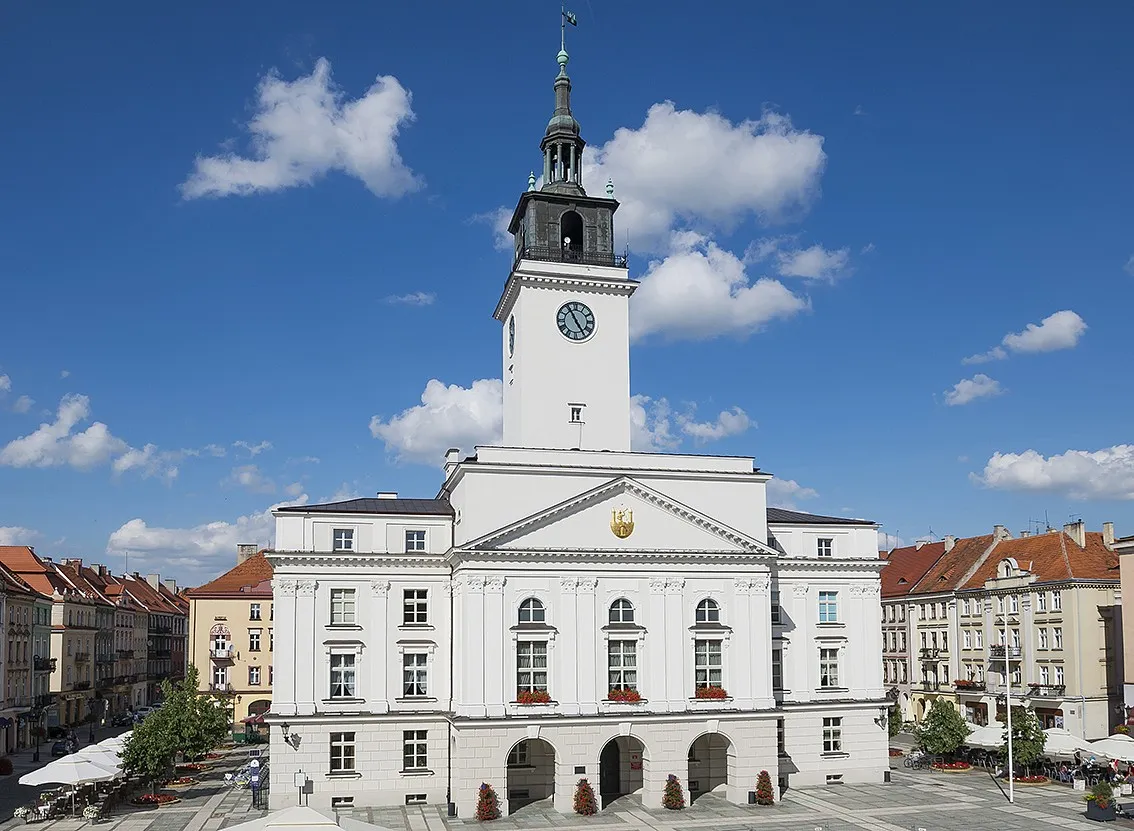 Kalisz Rynek Ratusz panorama