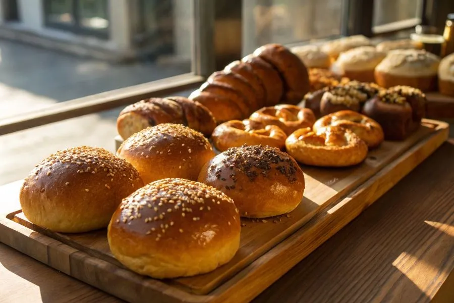 świeże bułki burgerowe vs mrożone