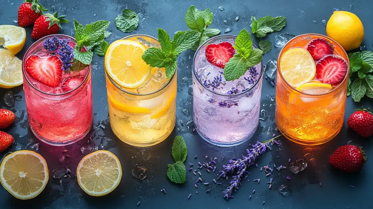 domowe orzeźwiające napoje na lato